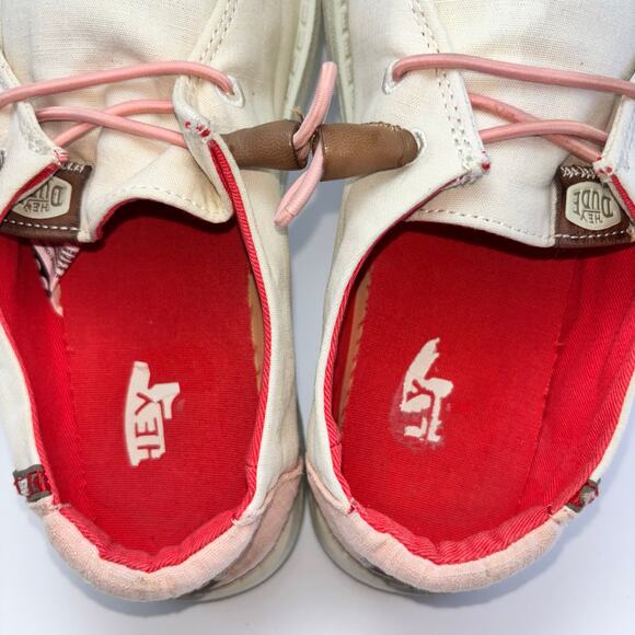 HEY DUDE “Wendy Chambrah Boho” Slip On Shoes Womens Size 6 - Picture 8 of 12